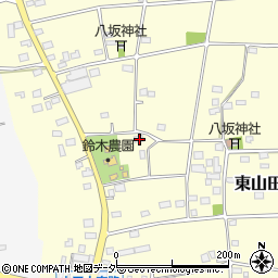 茨城県古河市東山田425周辺の地図