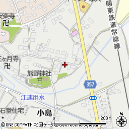 茨城県下妻市小島43-2周辺の地図