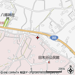 茨城県小美玉市田木谷595-1周辺の地図