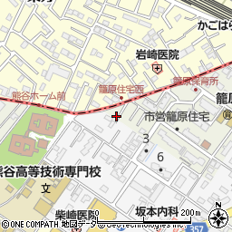 埼玉県熊谷市新堀1135-7周辺の地図