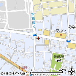 茨城県古河市下辺見2857周辺の地図