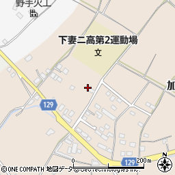 茨城県下妻市加養283周辺の地図