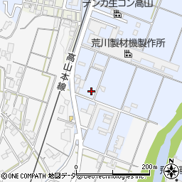 岐阜県高山市下切町41周辺の地図