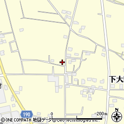 茨城県古河市下大野1494周辺の地図