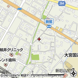 埼玉県熊谷市新堀310周辺の地図