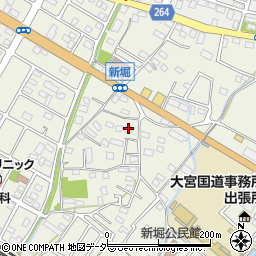 埼玉県熊谷市新堀309周辺の地図