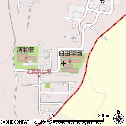 臼田学園周辺の地図