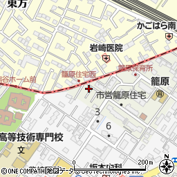 埼玉県熊谷市新堀1135-3周辺の地図