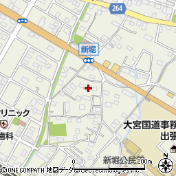 埼玉県熊谷市新堀309-1周辺の地図