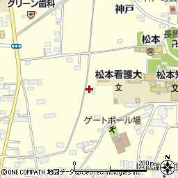 長野県松本市笹賀神戸3083周辺の地図
