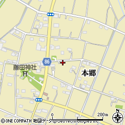 埼玉県深谷市本郷1505周辺の地図