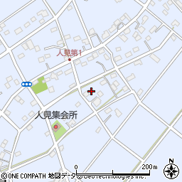 埼玉県深谷市人見128周辺の地図