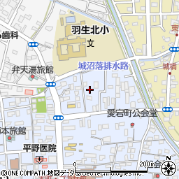 埼玉県羽生市中央4丁目9周辺の地図