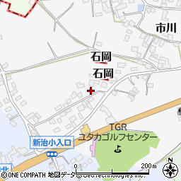 茨城県かすみがうら市市川754周辺の地図