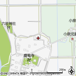茨城県つくば市泉2446周辺の地図