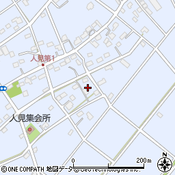 埼玉県深谷市人見126周辺の地図