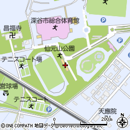 埼玉県深谷市上野台2569周辺の地図