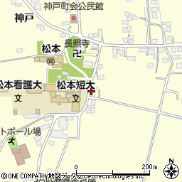 長野県松本市笹賀神戸2743周辺の地図