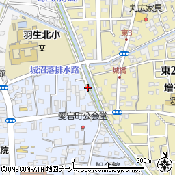 埼玉県羽生市中央4丁目11周辺の地図