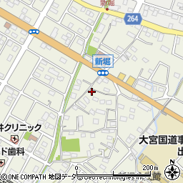 埼玉県熊谷市新堀309-4周辺の地図