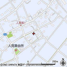 埼玉県深谷市人見127周辺の地図