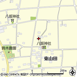 茨城県古河市東山田403周辺の地図
