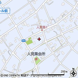 埼玉県深谷市人見329周辺の地図