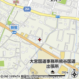 埼玉県熊谷市新堀263周辺の地図