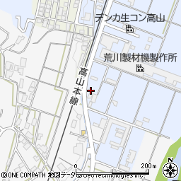 岐阜県高山市下切町34-1周辺の地図