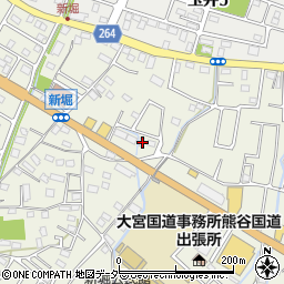 埼玉県熊谷市新堀264周辺の地図