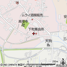 茨城県下妻市下妻丁298周辺の地図