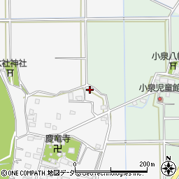 茨城県つくば市泉2396-2周辺の地図