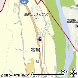 コスモ佐久町宿岩ＳＳ周辺の地図