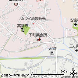 茨城県下妻市下妻丁288周辺の地図