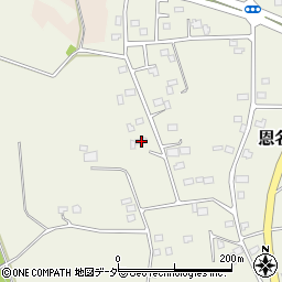 茨城県古河市恩名815周辺の地図