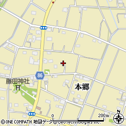 埼玉県深谷市本郷1355周辺の地図