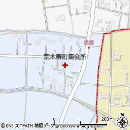 荒木寿町集会所周辺の地図