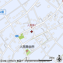 埼玉県深谷市人見328周辺の地図