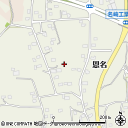 茨城県古河市恩名797周辺の地図