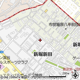 埼玉県熊谷市新堀新田548周辺の地図