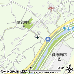 埼玉県本庄市児玉町高柳97周辺の地図