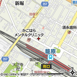 埼玉県熊谷市新堀721周辺の地図