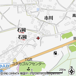 茨城県かすみがうら市市川70周辺の地図