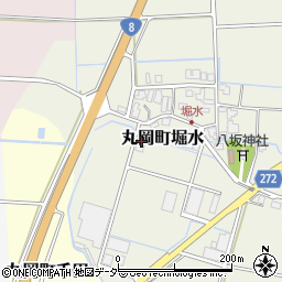 福井県坂井市丸岡町堀水14-4周辺の地図