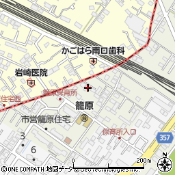 埼玉県熊谷市新堀1108-5周辺の地図