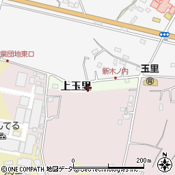 茨城県小美玉市東田中周辺の地図