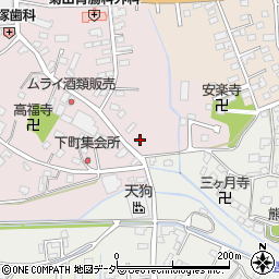 茨城県下妻市下妻丁57周辺の地図