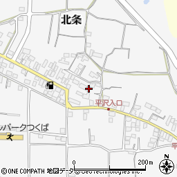 茨城県つくば市北条1364周辺の地図