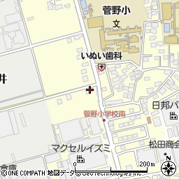 長野県松本市笹賀神戸3340周辺の地図