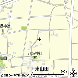 茨城県古河市東山田247周辺の地図